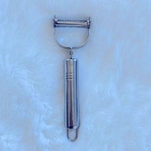 Bru Joy Ultra-Sharp Dual Blade Vegetable Julienne Peeler All Stainless Steel